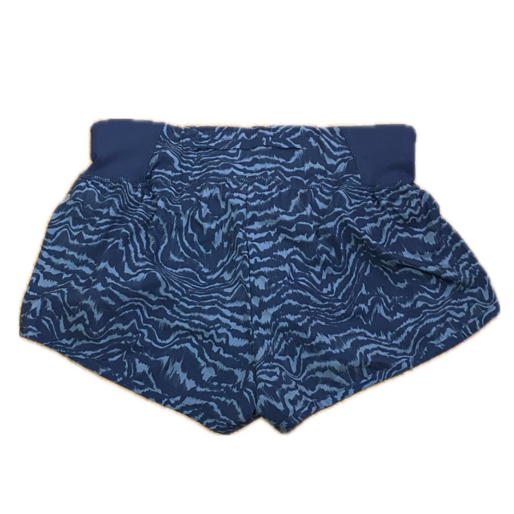Z BY ZELLA | Aerodynamic Printed Shorts In Navy Denim Phoebe Print | S - Picture 2 of 4